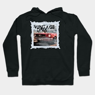 Vintage frame wit a vintage car Hoodie